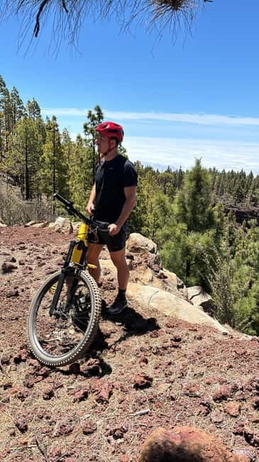 Tenerife: premium e-bike ride at Vilaflor- Lunar Landscape - The first ride from Vilaflor: Canary Pine forest to wide off-road paths