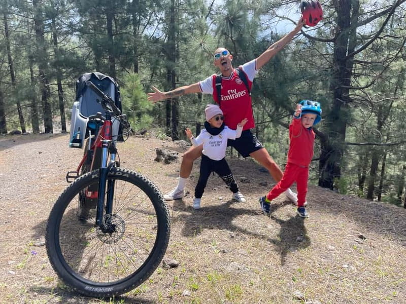 Tenerife: premium e-bike ride at Vilaflor- Lunar Landscape - The barranco canyon break: snack, photos, and a small pause for the senses