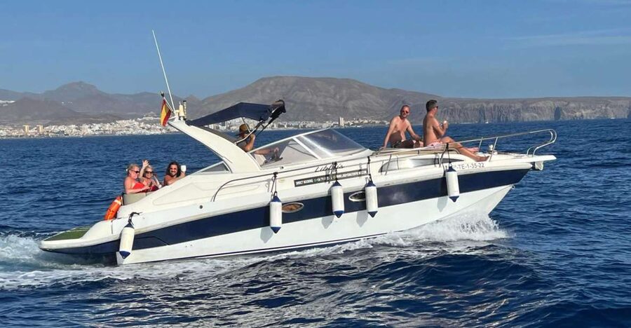 Tenerife: Private Boat Charter with Tapas & Drinks - Swimming and snorkeling stops: gear is included, but choose your moment