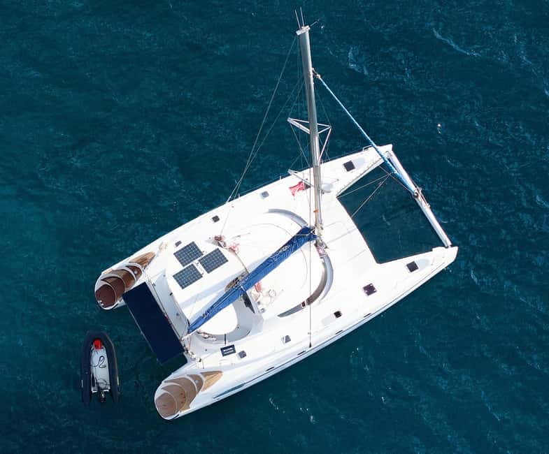 Tenerife: PRIVATE Catamaran cruise with Lunch and Drinks - The 2-hour lunch and swim stop: tapas, drinks, and the good kind of slowing down