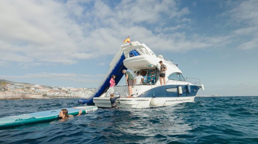 Tenerife: Private Luxury Yacht Sunset Cruise - Boarding at Puerto Colón, and how the two hours usually feel