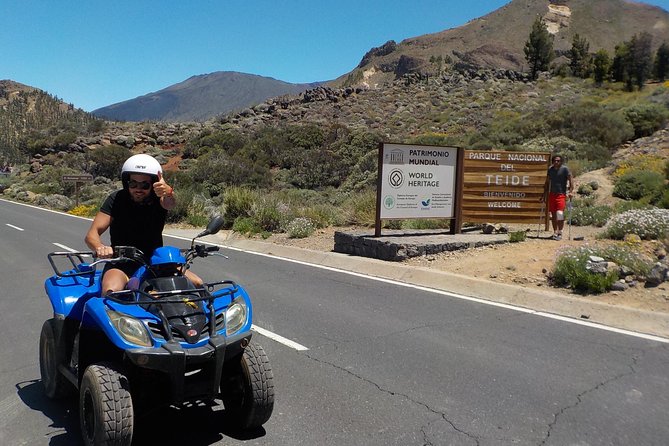 Tenerife: Quad Adventure Teide Tour - Boca del Tauce inside the park: photos, fresh air, and the Teide moment
