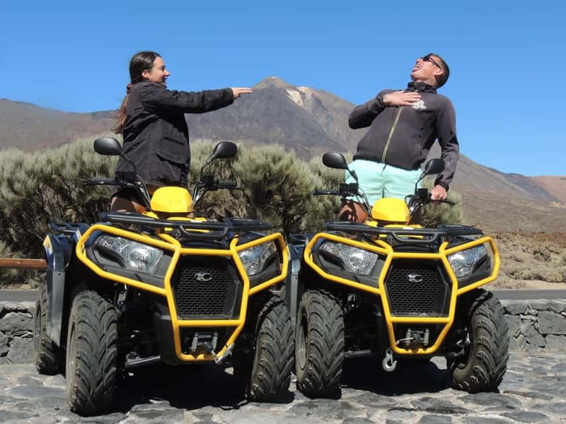 Tenerife: Quad Adventure to Mount Teide with Off-Road - Off-road reality: 12:00 with dirt tracks, 16:00 with sunset views