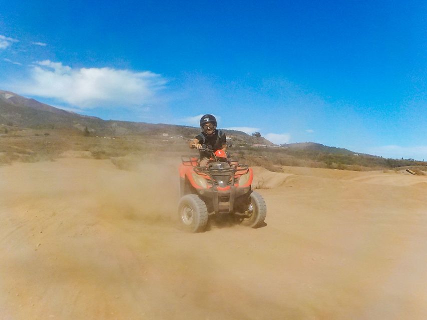 Tenerife: Quad Adventure Tour in Teide National Park - Driving on the route: what it feels like at Teide elevations