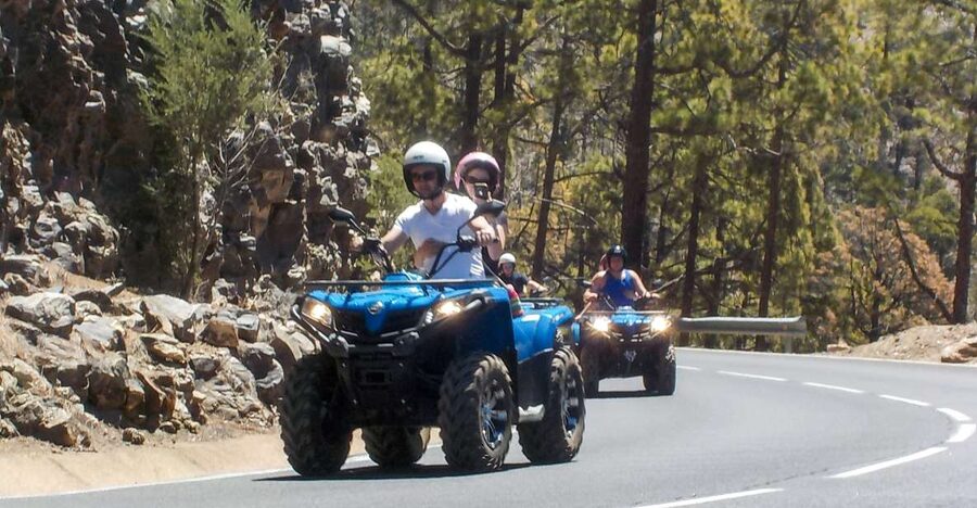 Tenerife: Quad Adventure Tour in Teide National Park - The route: what happens from towns, to forests, to volcanic viewpoints