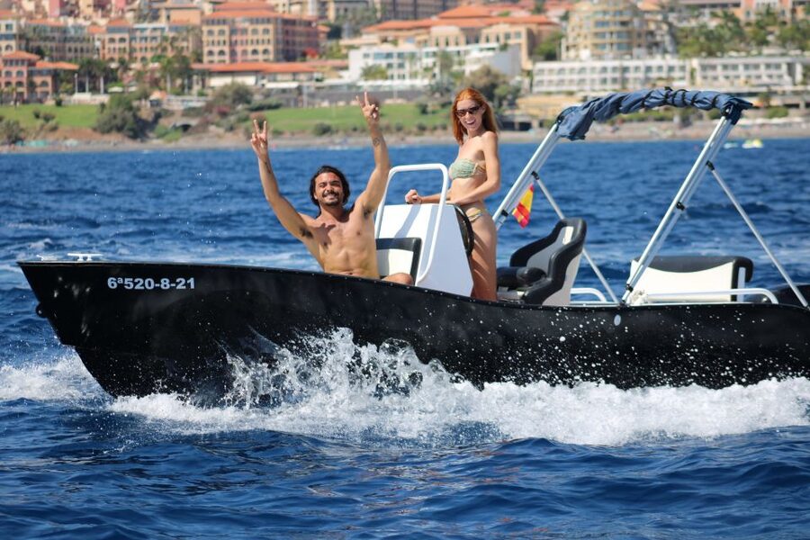 Tenerife: Rent a Boat with No License, Self Drive - How the 1 Hour Afloat Works In Practice