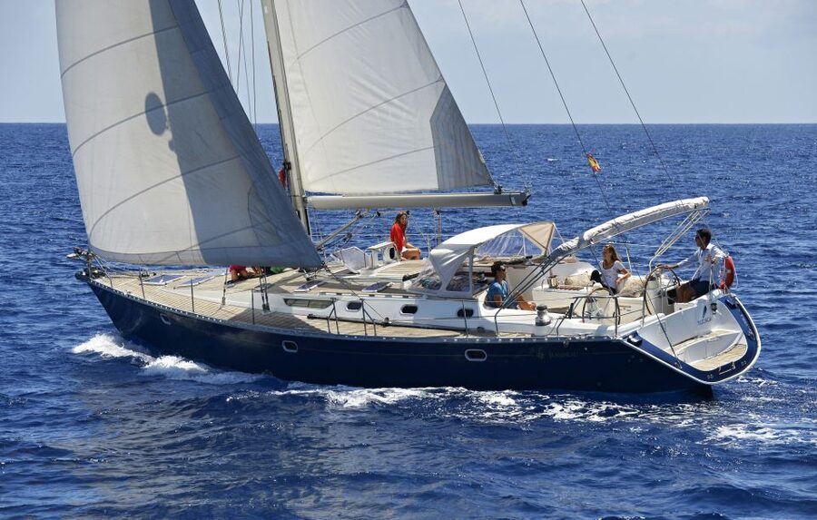 Tenerife: Sailing Excursion with Whale and Dolphin Watching - The boat experience on a 52-foot sailing yacht, not a floating cattle car