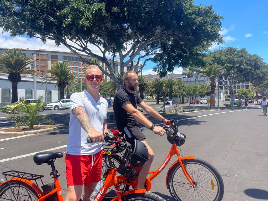 Tenerife: Santa Cruz Guided Bike Tour 1.5 hour - Regular bike vs electric bike: choose your comfort level