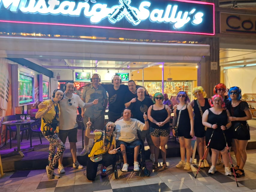 Tenerife: Silent Disco Walking Tour "Mustang Sally's" - Getting started outside Mister Sister and meeting your host
