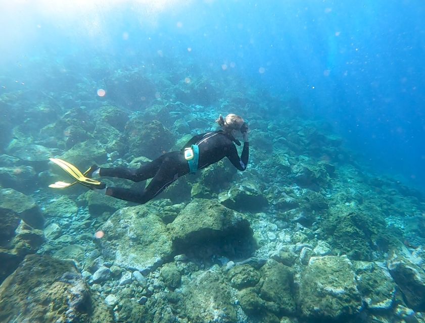 Tenerife : Snorkeling underwater with freediving Instructor - Weather reality in Tenerife, and how to plan around it
