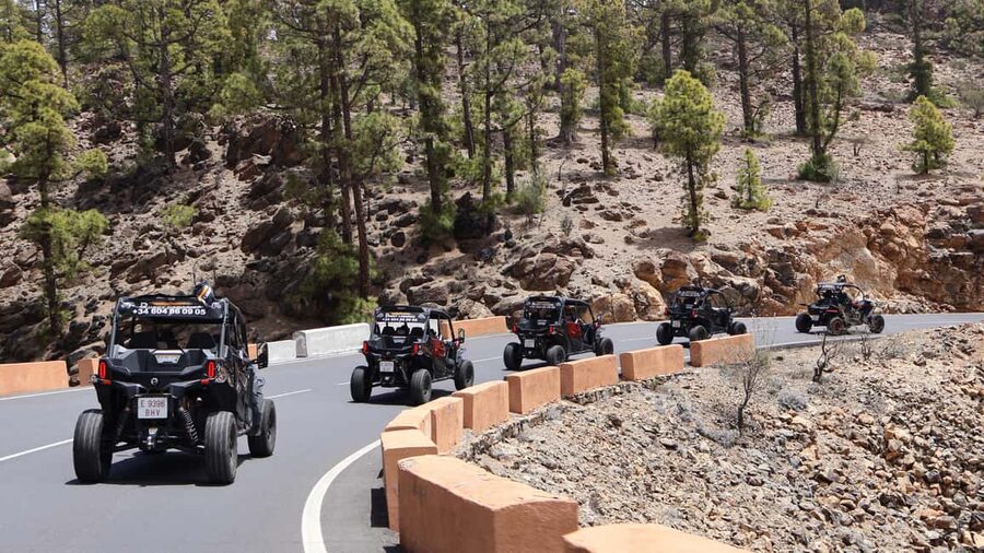 Tenerife: Sunset - 3H Buggy tour of Teide - The viewpoint and sunset photo stop: when the colors do the work