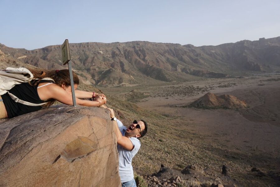 Tenerife: Sunset Teide National Park & Photos - The parador finish: second viewpoint, second chance
