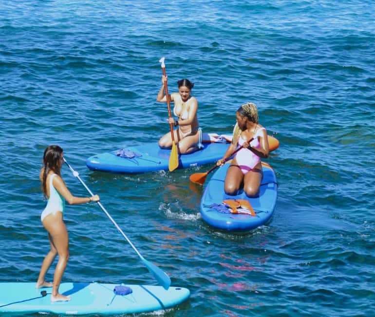 TENERIFE SUR | unforgettable SUP - SNORKELING EXPERIENCE - Paddle to the quiet side of Tenerife South