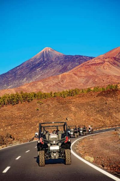 Teide Mountain Buggy On-Road GuidedTour with drink