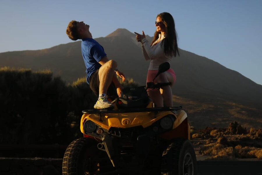 Tenerife: Teide Volcano Sunset Quad Bike Tour with Drinks - What to bring and rider rules you should not ignore