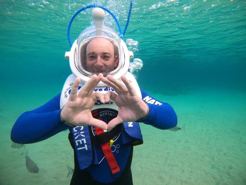 Tenerife: Underwater Walk - Sea Trek Experience - What you’ll see under the surface: fish, seabed texture, and volcanic character