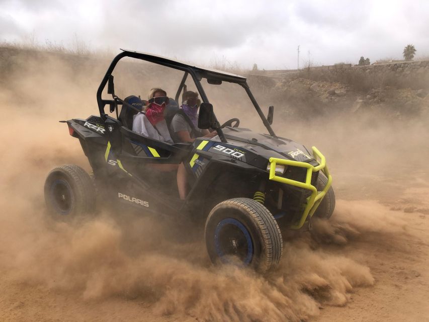 Tenerife: Volcano Teide Buggy Tour with Wine Tasting & Tapas - Buggy Expedition Tenerife style: safety gear and a real instruction moment